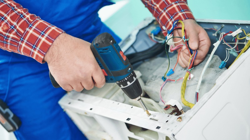 Kocaali Finlux Finlux çamaşır makinesi kart tamiri – Su almama arızası orijinal parça ile giderildi. - Teknik servis örneği