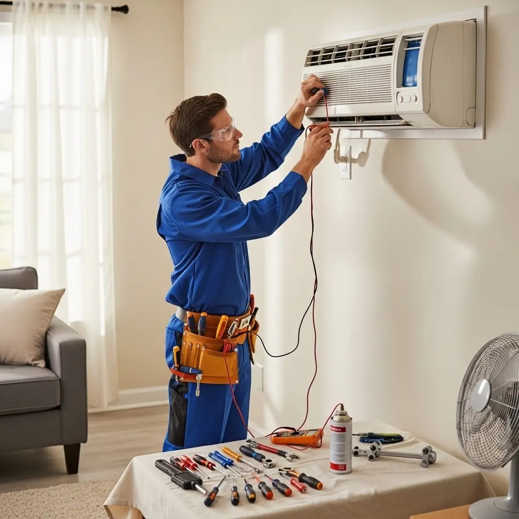 Kocaali Finlux Finlux klima gaz dolumu ve bakım – Enerji verimliliği artırıldı. - Teknik servis örneği